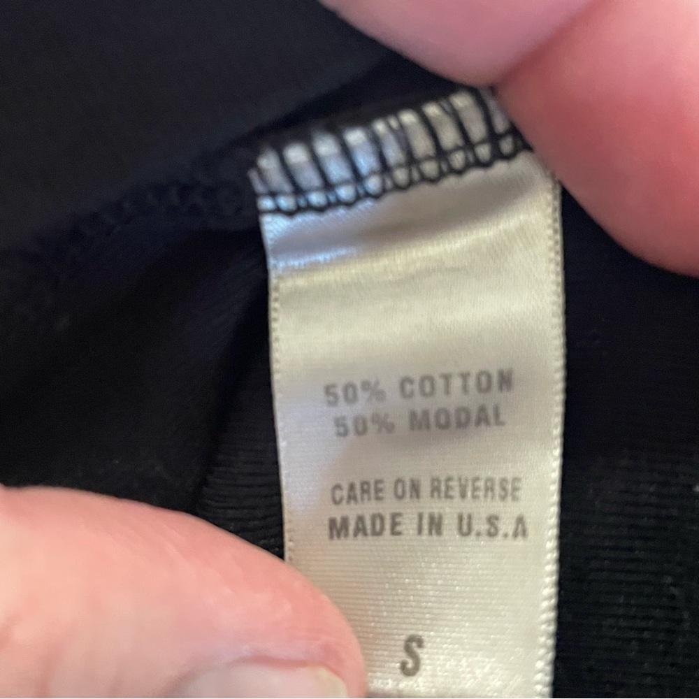 Barbara Lesser Women’s Black Zippered Shirt Small - Picture 8 of 8